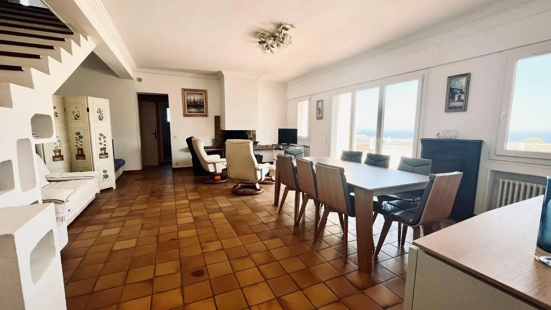 Rare Pearl With Pool And Sea View Βίλα Mandelieu